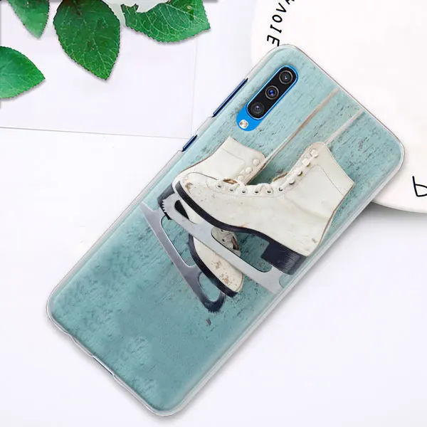 01 Чехол для телефона с фигурными коньками Go для samsung Galaxy A30 A50 A70 A80 A6 A8+ A7 A9 M10 M30 PC жесткий чехол - Цвет: 01