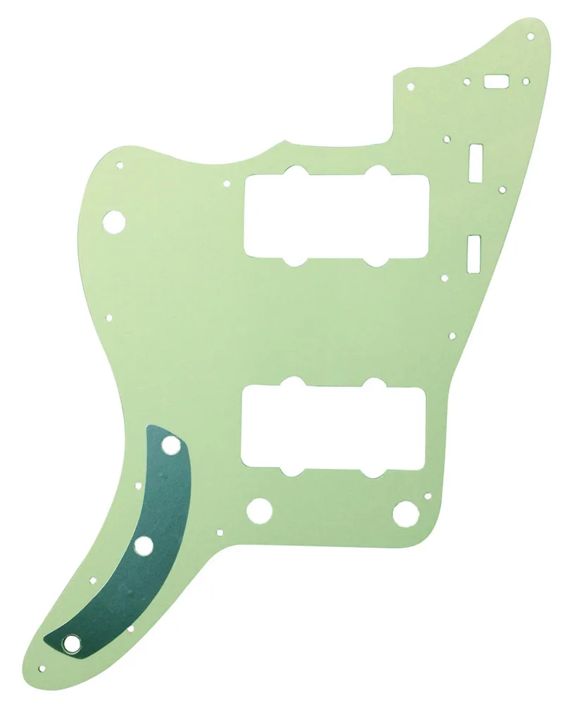 Pleroo Custom Guitar pickgaurd для US Jazzmaster style pickguard замена 3 слоя мятный зеленый|Детали и
