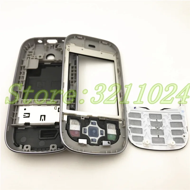 Высокое качество для Nokia 7230 Полный Мобильный телефон корпус Чехол+ английская клавиатура+ логотип