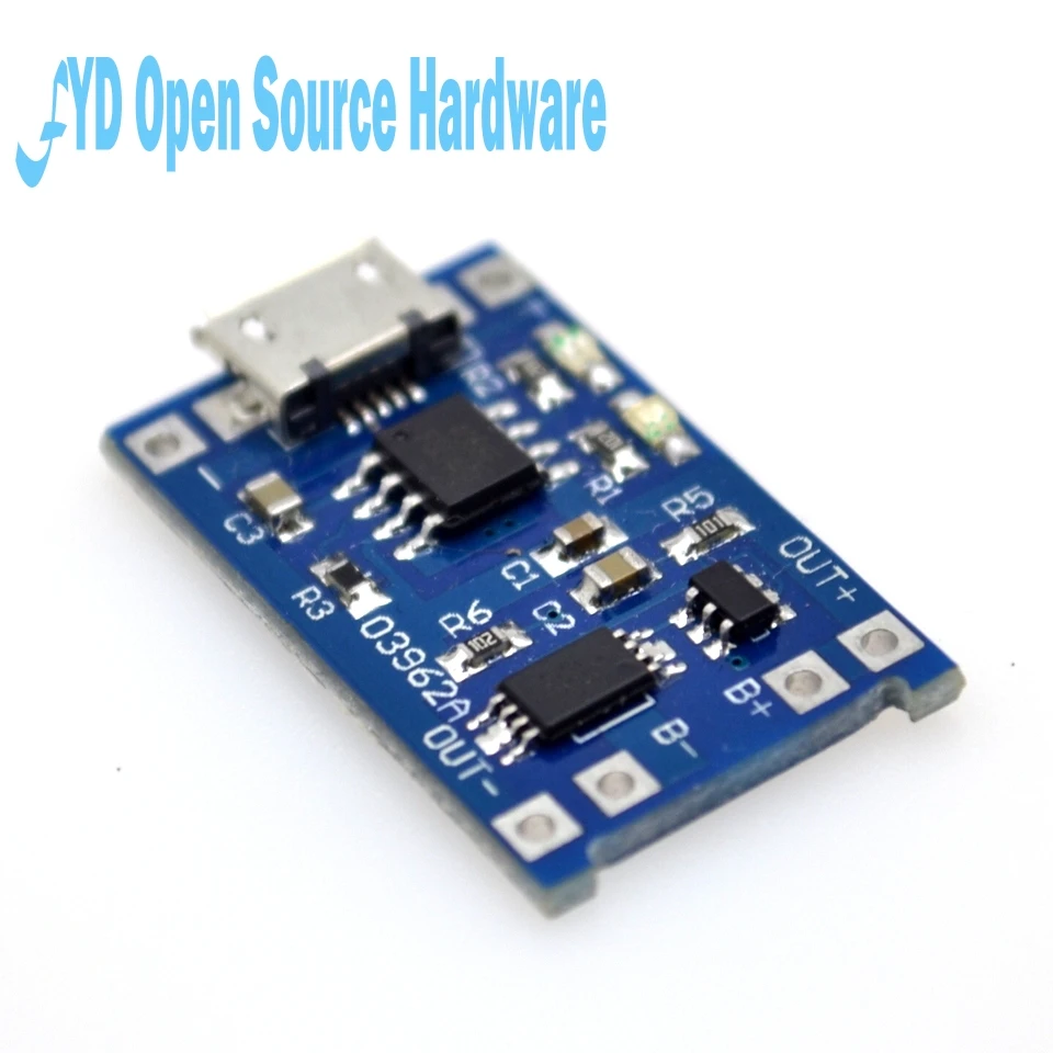 1 шт 5V 1A Micro USB 18650 Литий Батарея зарядная плата Зарядное устройство Модуль +