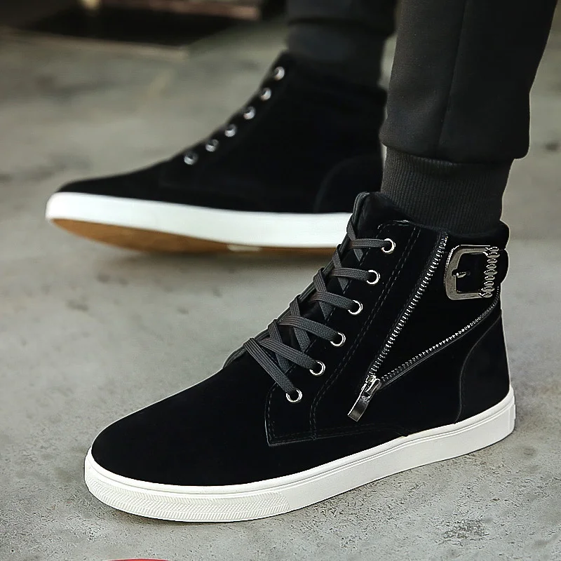 Мужские модные ботинки сезон весна-осень обувь размеры 39-44 мужские ботильоны с