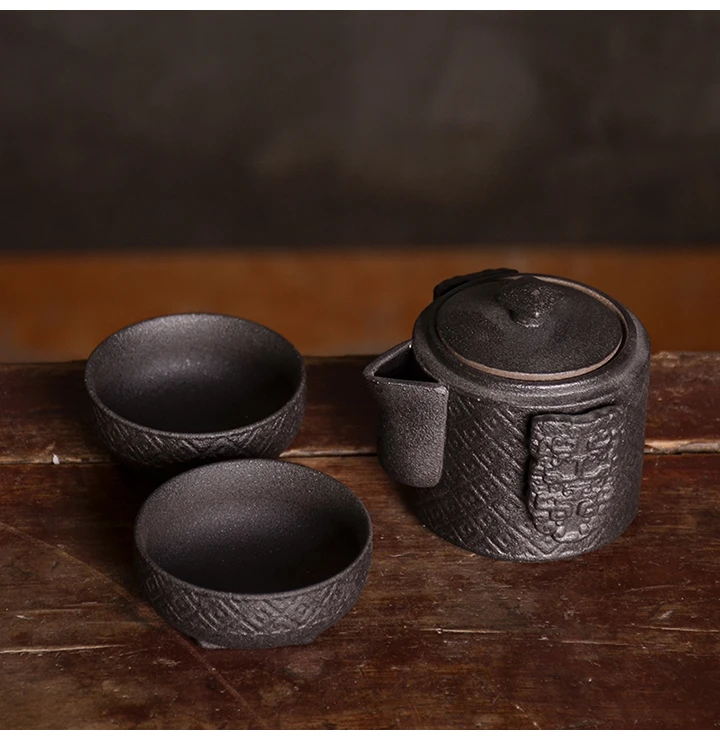 TANGPIN Японский керамический заварочный чайник gaiwan чайная чашка из фарфора набор чайников портативный дорожный чайный набор