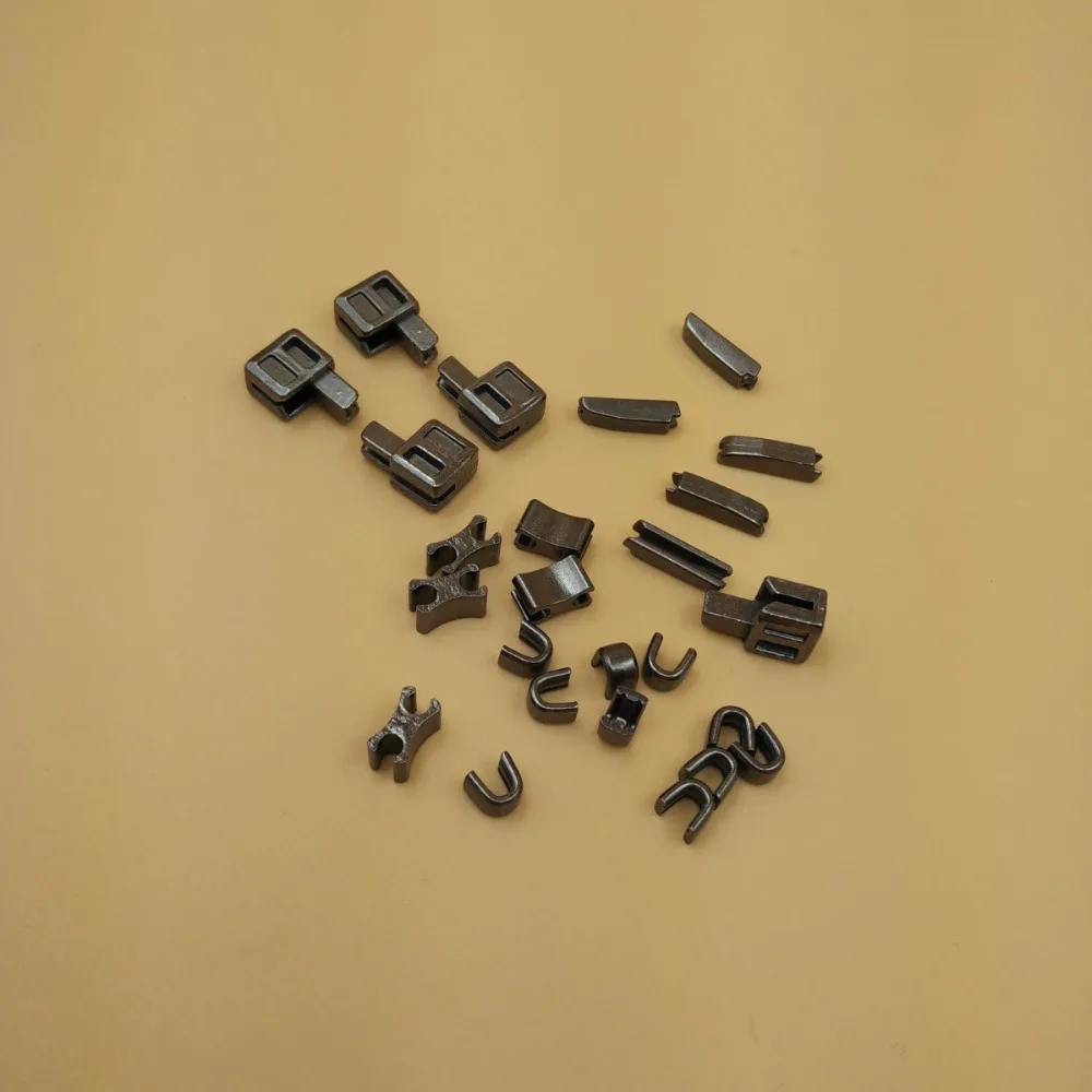 Новая 8 # молния из Оловянно цинковой бронзы пробка + коробка упаковка скрепок