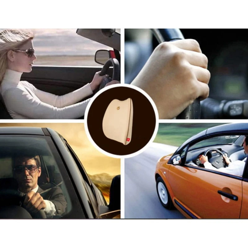 Подушка для поясничного отдела позвоночника с памятью формы для стульев, автомобильных сидений, домашнего офиса и облегчения боли.