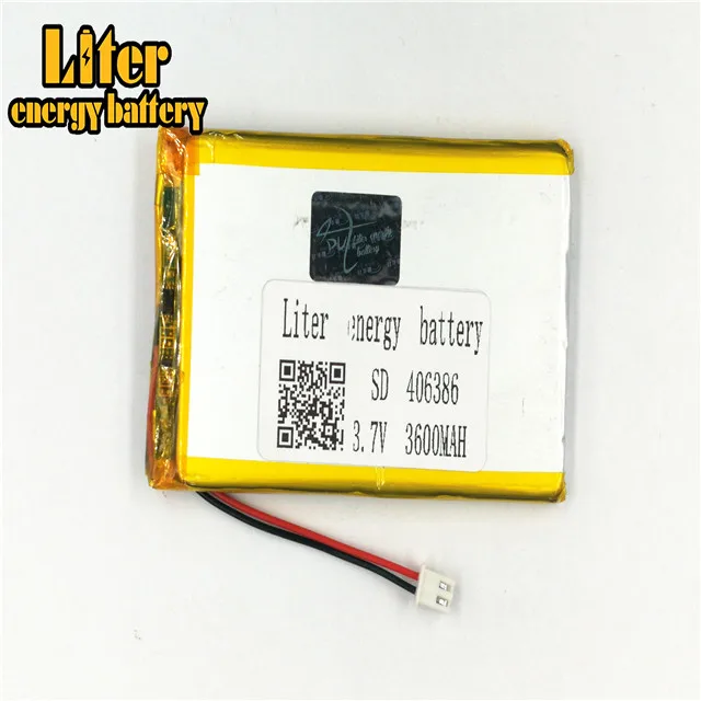 

XHR-2P 2.54 3600mAh 406386 3.7V lithium polymer battery 406585 students tablet computer