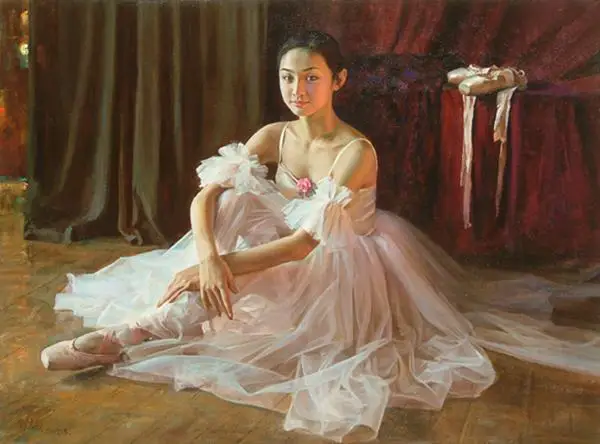 

Pretty Ballerina Canvas Print for Paintings Artwork Modern Canvas Art for Wall and Home decor living room