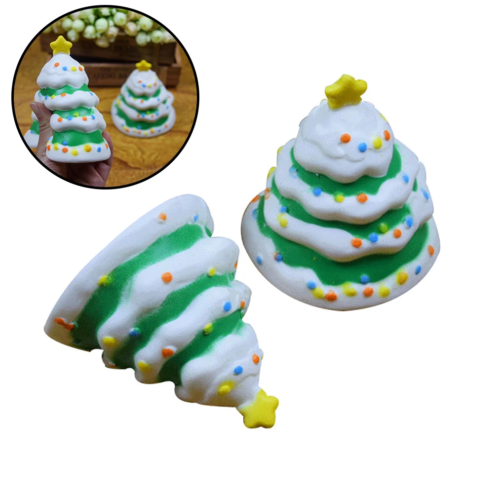 Squishies Рождество дерево ароматизированный мягкий медленный нарастающее при