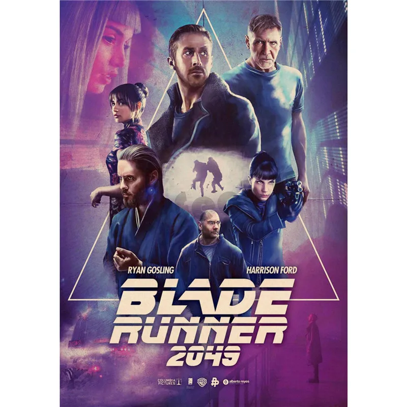 Бегунок с лезвием 2049 украшение для дома постер из крафт фильма наклейки на стену