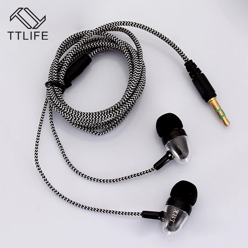 Оригинальный TTLIFE проводной спортивный Наушники 06605 Hi-Fi стерео наушники