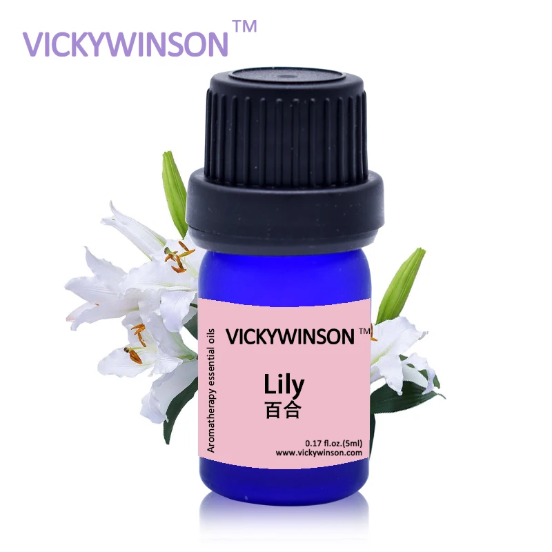 

VICKYWINSON Lily essential oil skin care essential oil Moisturizing whitening blood circulation Relieve pain