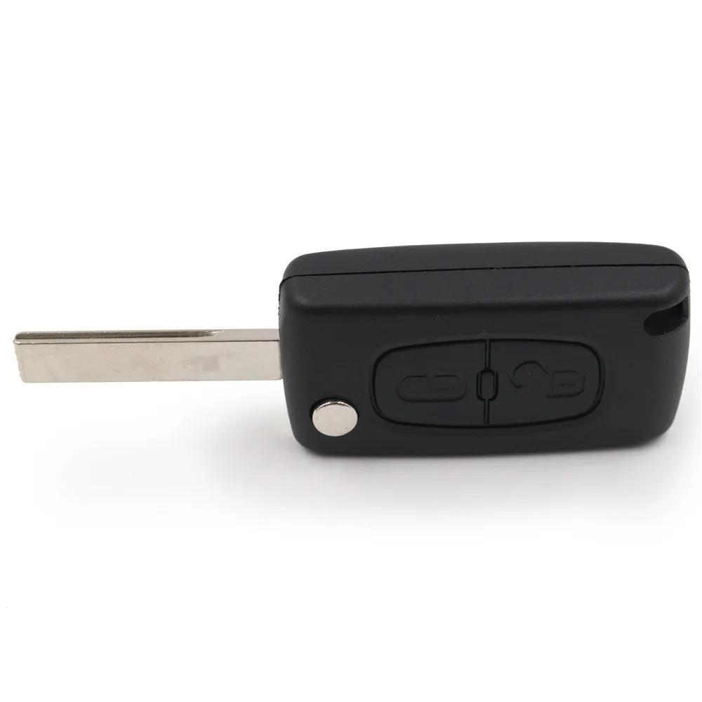 Keyecu складной дистанционный ключ 2 кнопки 433 МГц ID46 Chipfor Citroen C2 C3 0523 модели HU83