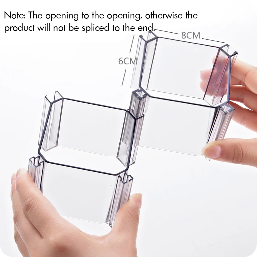 6PCS/Set Plastic Partition Honeycomb Drawer Organizers Dividers for Underwear Socks Bras Ties Belts Scarves Cabinet Clapboard | Дом и сад