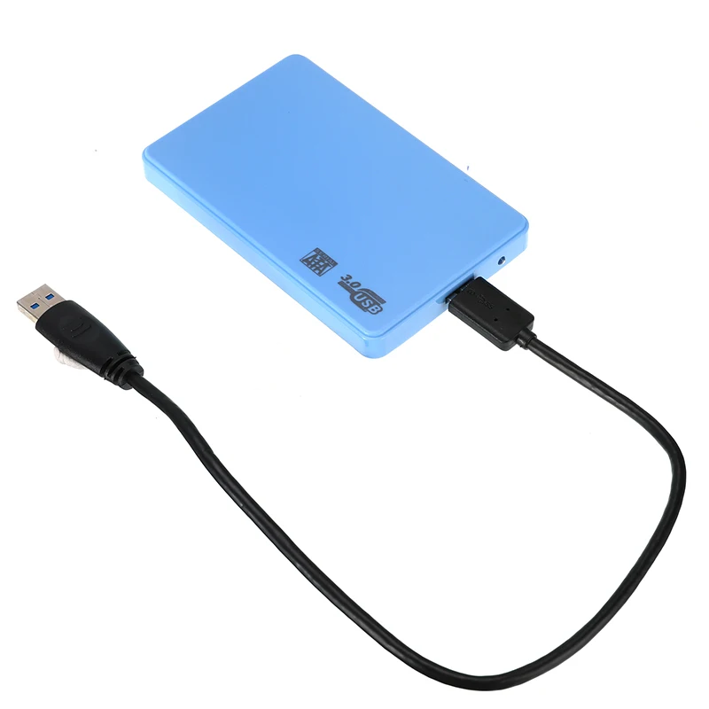 Новинка 2," USB 3,0 SATA HD коробка HDD жесткий диск Внешний HDD корпус Корпус для мобильного жесткого диска Поддержка 2 ТБ HDD диск