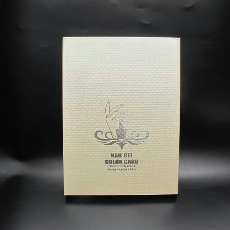 Гель лак для ногтей дисплей карта Книга инкрустированные оснастки Маникюр