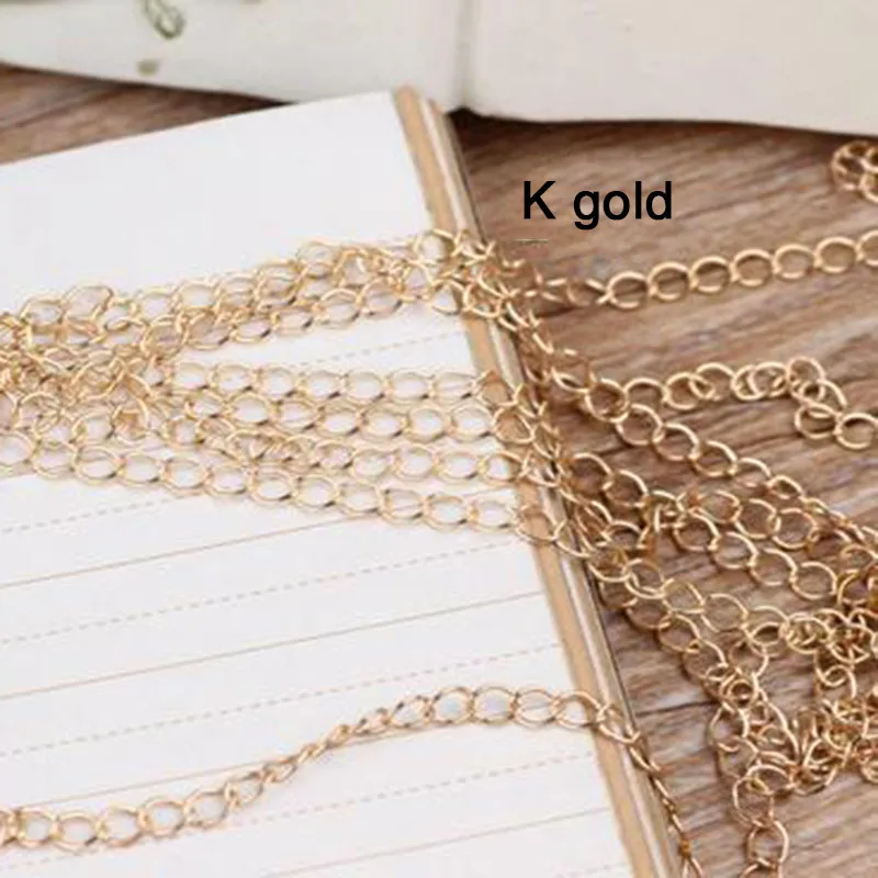 Классическая личность DIY ювелирные изделия материал хвост цепи ожерелье