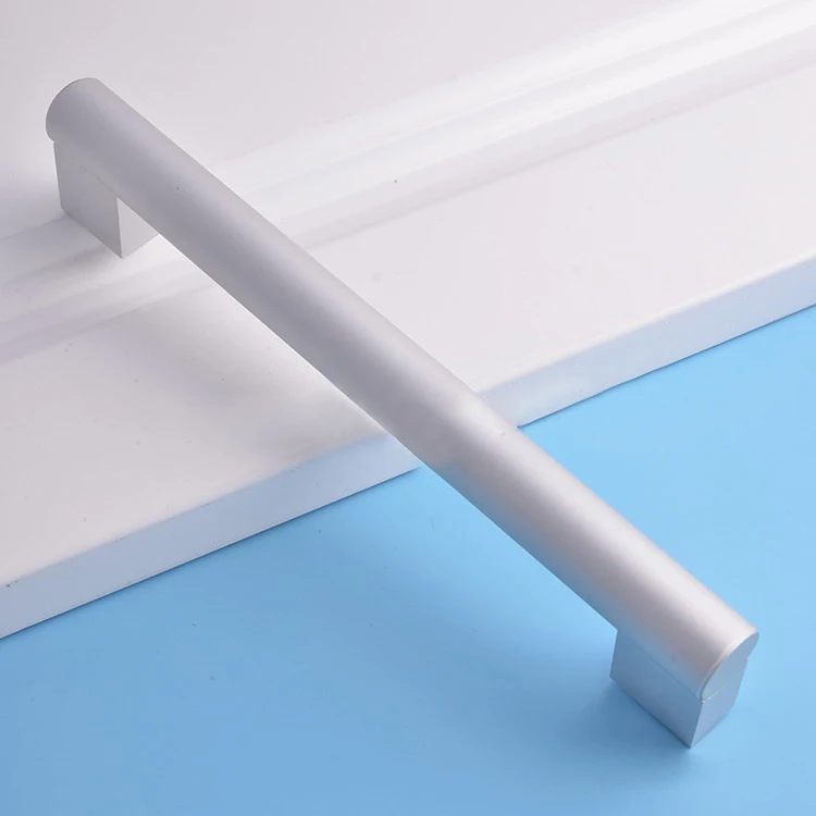 Простой алюминиевый сплав Дверные ручки для Кухня Шкаф ящика Потяните Home