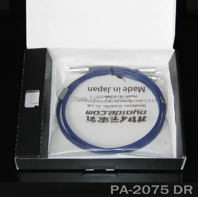 

Oyaide PA-2075 Tonarm Cable 5 Pin DIN & RCA Phono Turntables Analog Cable DR Original Japanese Brand New 1.2m Free Shipping