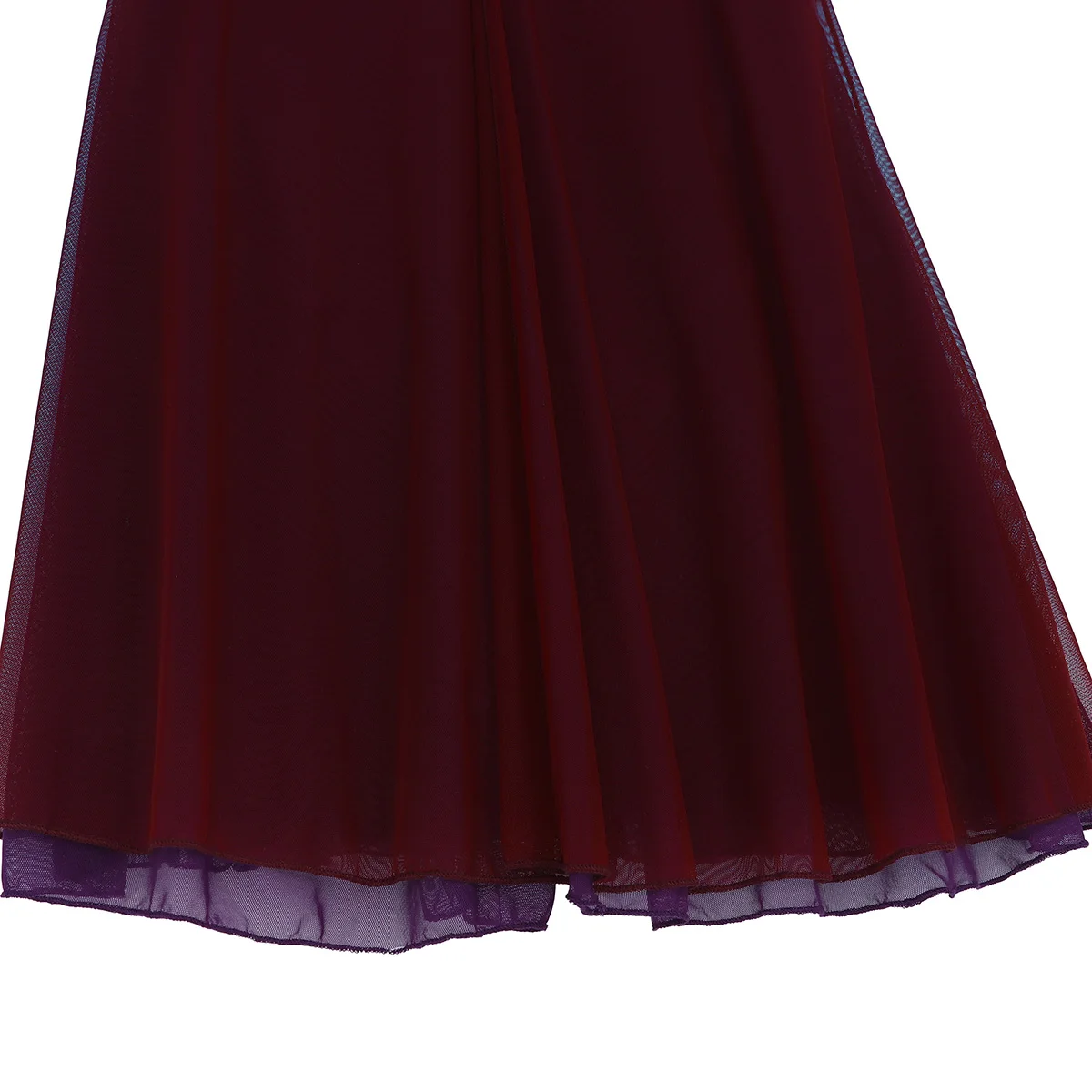 Женское балетное платье с коротким рукавом и разрезом взрослый танцевальный