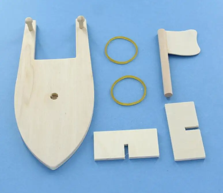 2 шт. сборки строительный Набор Сделай Сам корабль модель деревянный парусник