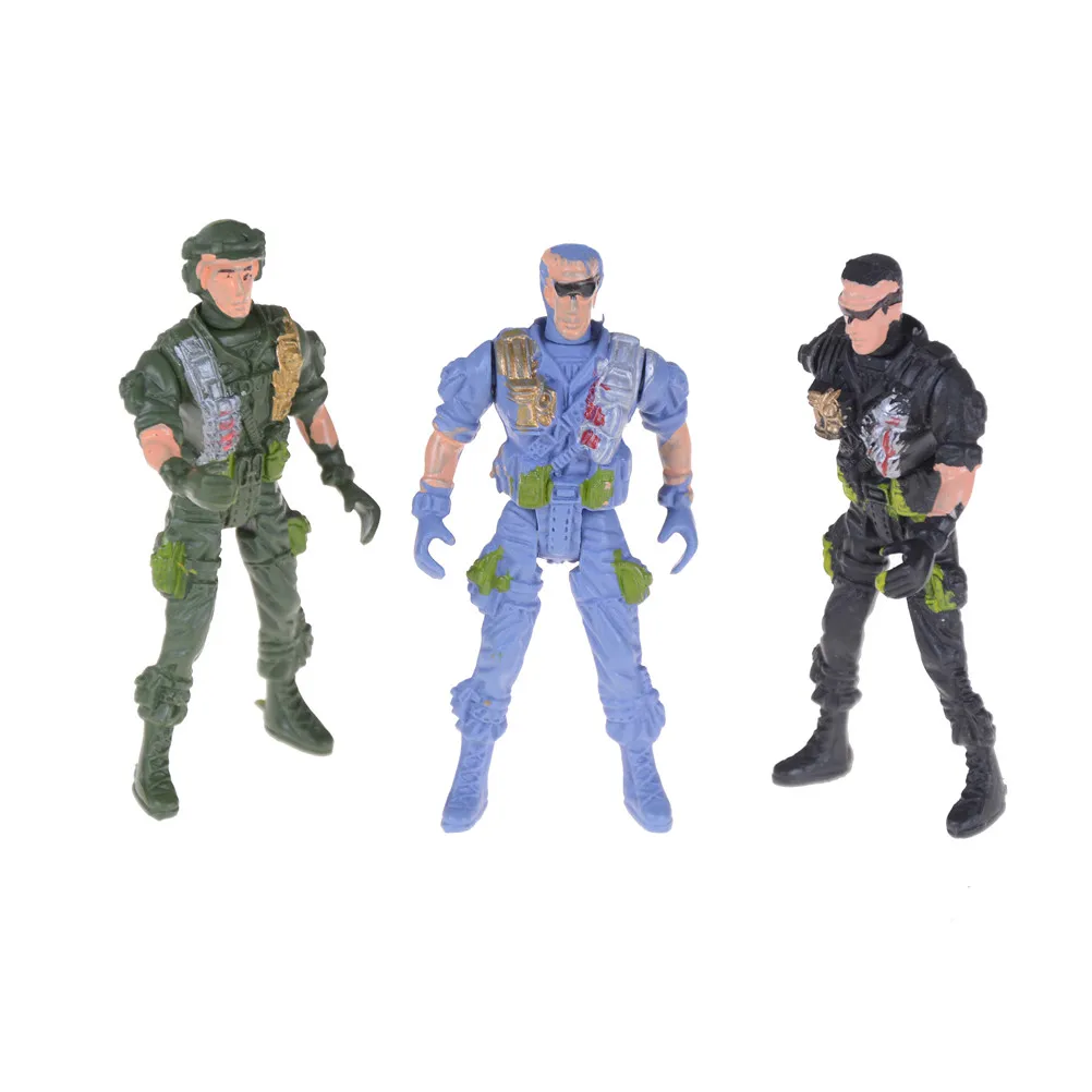 1 шт. миниатюрные солдаты парашюты 9 см|Наборы для сборки моделей| |