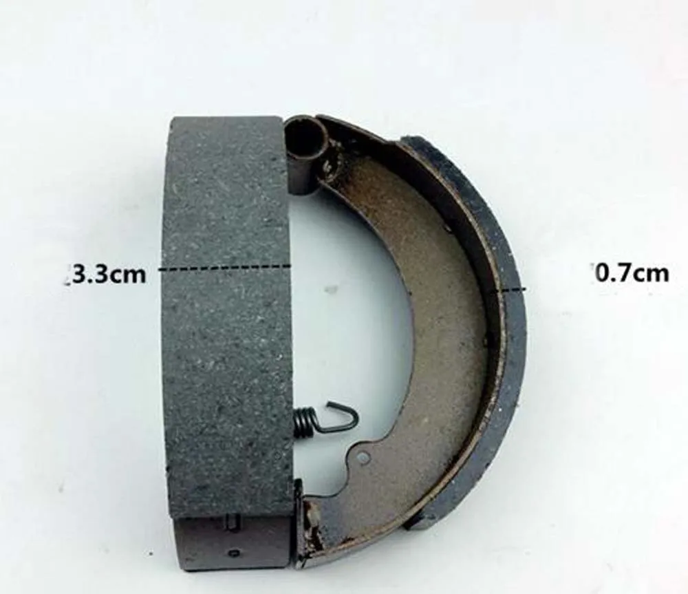10 шт. электрическая трехколесная тормозная колодка утолщенный тип добавить