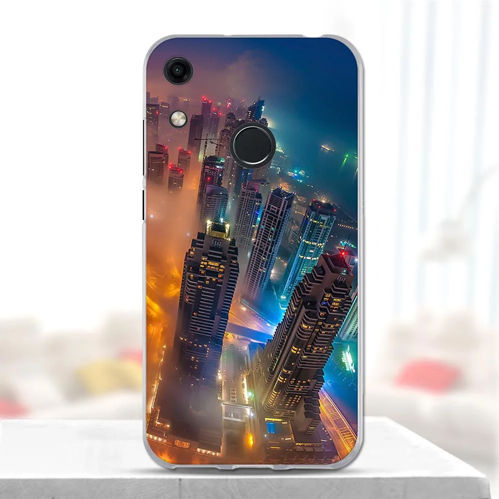 42 Чехол для huawei Honor 8A, чехол для телефона, чехол для Honor 8a, чехол Funda, Мягкий Силиконовый ТПУ 3d милый чехол для huawei Honor 8a, чехол Capa - Цвет: 42