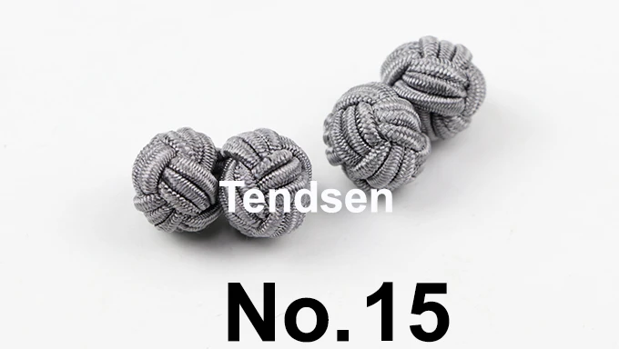 Мужские запонки модные мужские запонки для рубашки торговые смешанные однотонные цвета DIY плетеные запонки с проволочной пряжкой