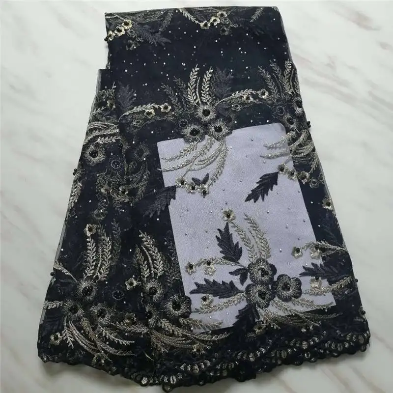 African tulle lace fabric multi color design pink embroidered new coming nigerian french net juan | Дом и сад