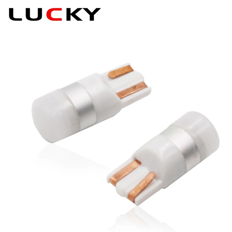 10 шт./лот CNILUCKY Высокое качество авто лампа LED T10 лампы W5W 194 1x3030SMD автомобильные огни