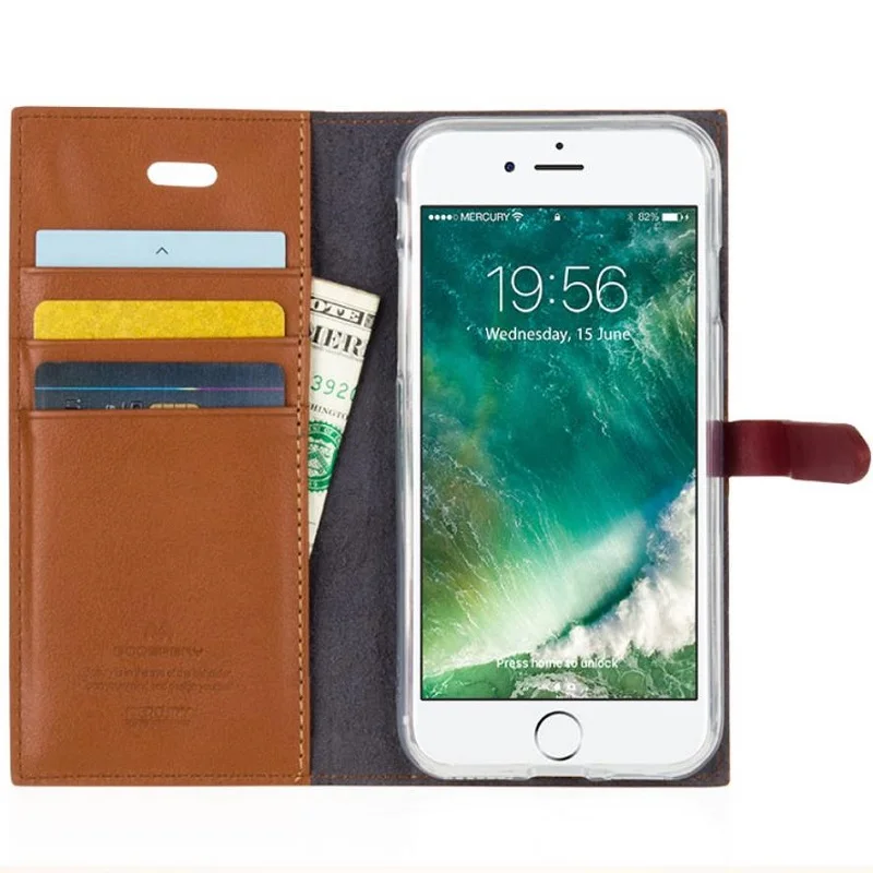 WHOLESALE mercury goospery Romance Diary card wallet stand case cover bag for iphoneX 6 7 8 6S PLUS 5S 5C SE OEM FACOTYR PRICE |