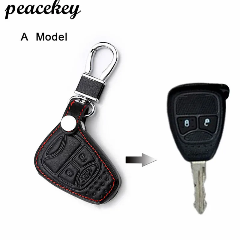 Кожаные ФОБ-Чехлы для Dodge Challenger зарядное устройство Magnum Journey Ram Jeep Commander Grand Cherokee