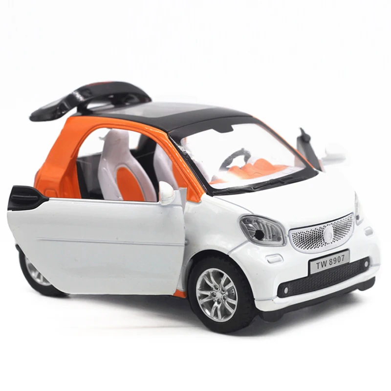 Hommate Smart 1:24 весы для двух моделей автомобилей сплава металла литья под давлением игрушка модель машины подарок автомобили игрушки для детей