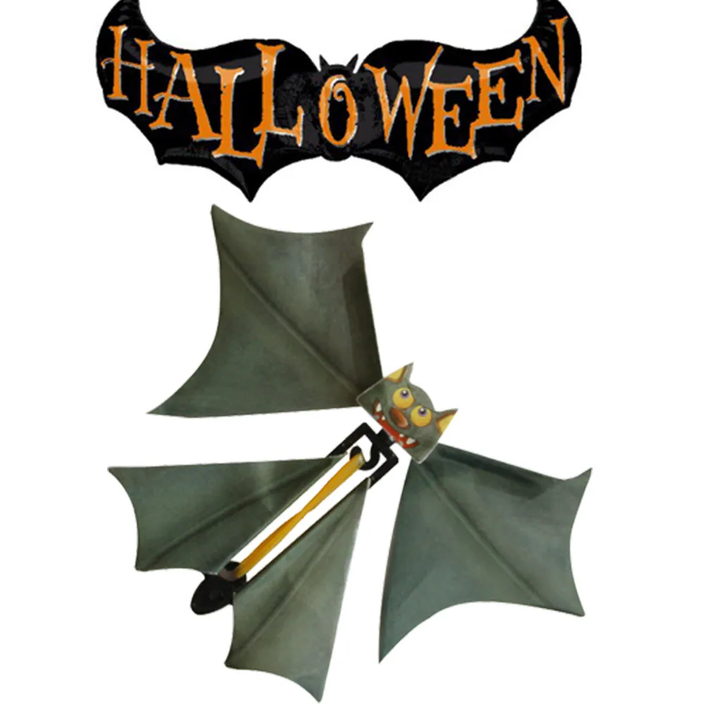 Волшебная Летающая летучая мышь карточка розыгрыш брелок Веселый Подарок На