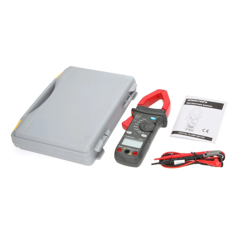 Цифровой измеритель переменного тока MASTECH MS2001 1000A Вольтметр