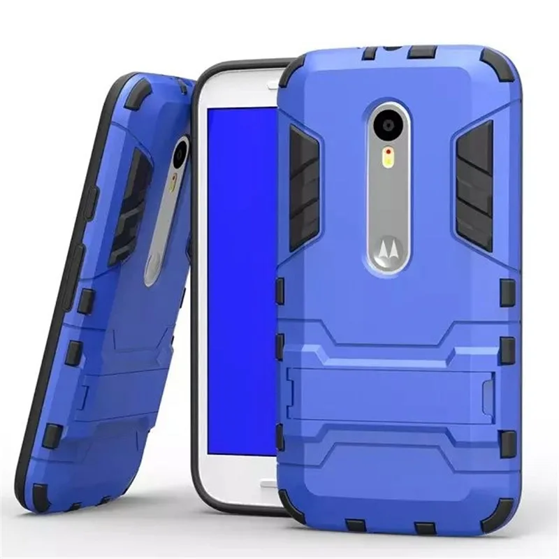 Для Motorola G3 ТПУ & PC телефон случаях 2in1 противоударный Прочный Combo Броня чехол для
