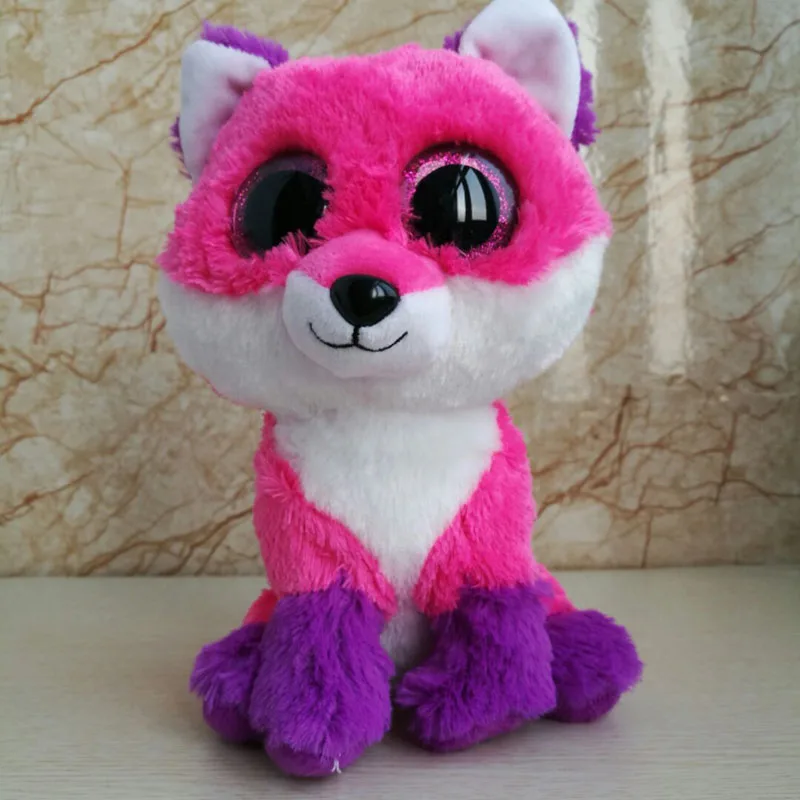 TY бини Боос 1 шт. 25 см Плюшевые игрушки Спенсер собака slick fox tiwggy Сова флиппи рыба