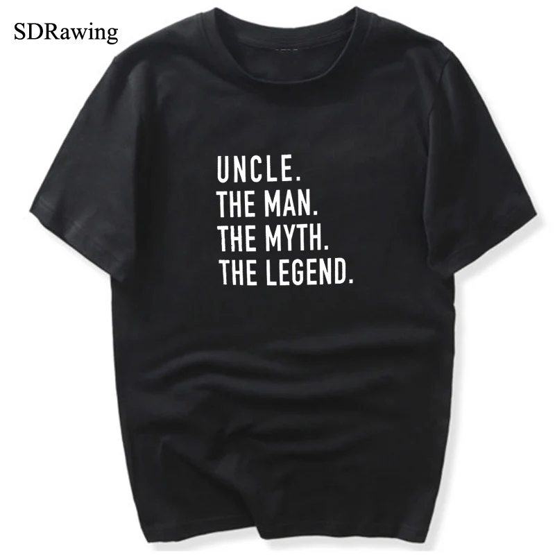 Футболка с надписью «Uncle The Man», «The Myth», «The Legend», «Uncle», «The Legend», «Uncle»