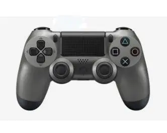Black grey Цветной 4,0 bluetooth проводной геймпад хост-контроллер для ps4 ps3 joysitck геймпад двойной шок геймпад - Цвет: Black grey