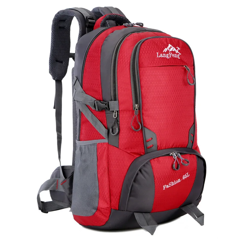 65L большие вместительные сумки для активного отдыха спортивный рюкзак