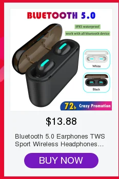 Беспроводные Bluetooth наушники i12 TWS спорт телефон Bluetooth 5,0 наушники с наушниками аксессуары чехол для i7s i10 i13 i30 i20 TWS