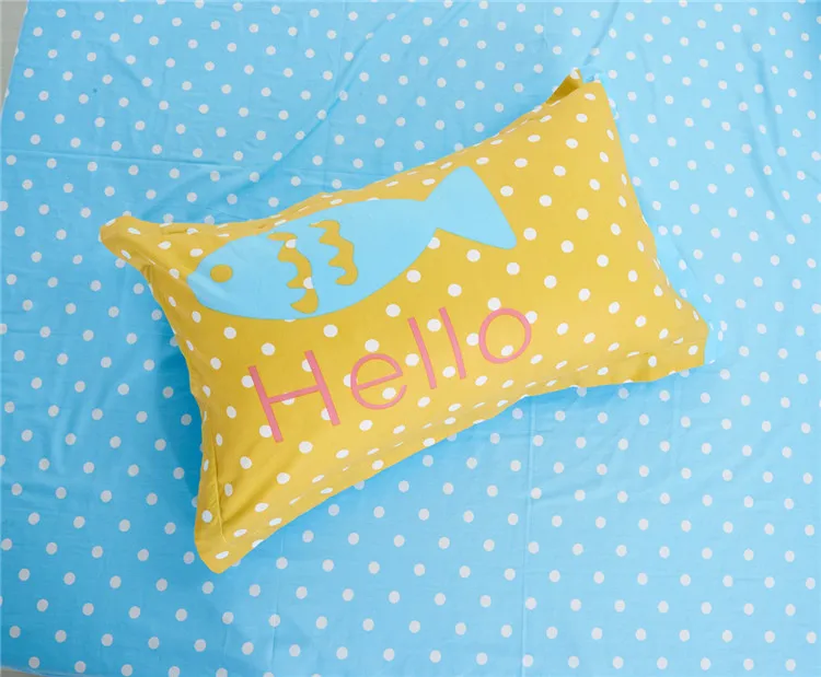 Прекрасный мультфильм постельных принадлежностей для ребенка двойной и