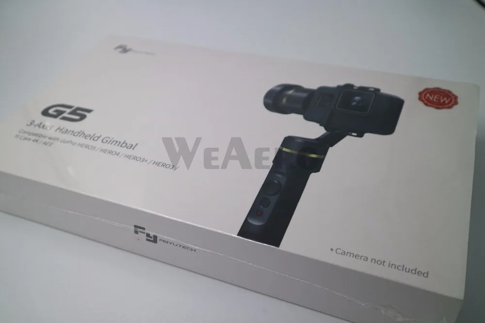 FEIYUTECH новая версия G5 ручной карданный подвес совместимый с Gopro HERO5 HERO4 и экшн