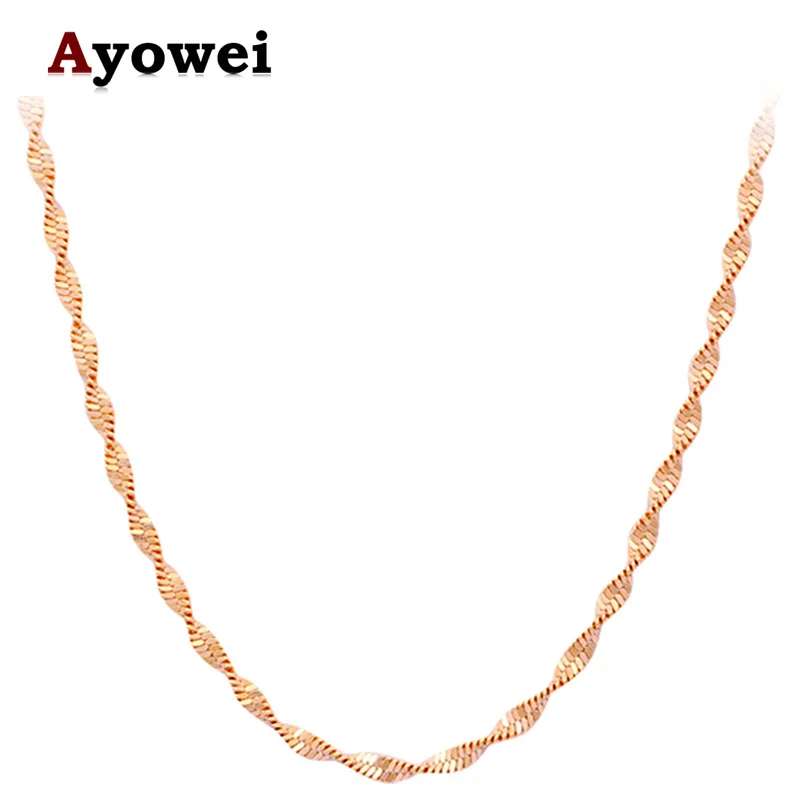 Дизайнер! Оптовая продажа Золото Тон 60 см периметр цепи ожерелья для хрустальных