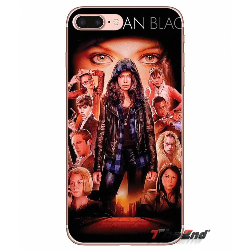 Для iPhone X 4 4S 5 5S 5C SE 6 6S 7 8 Plus Samsung Galaxy J1 J3 J5 J7 A3 A5 2016 2017 Orphan Black Tatiana Maslany Dylan чехол для