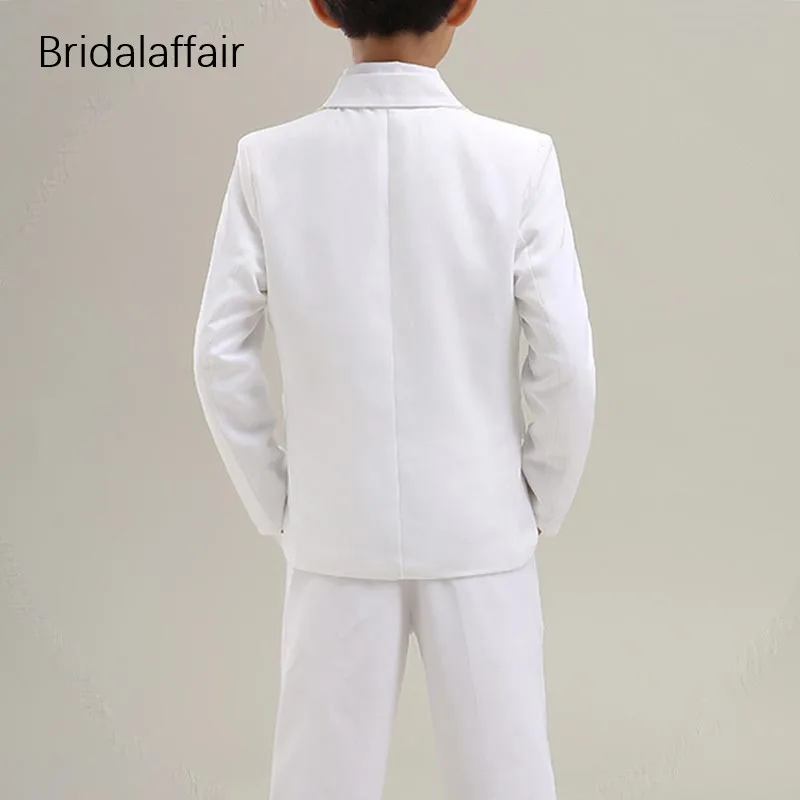 Великолепные модные детские костюмы цветочный нарядный смокинг для мальчиков