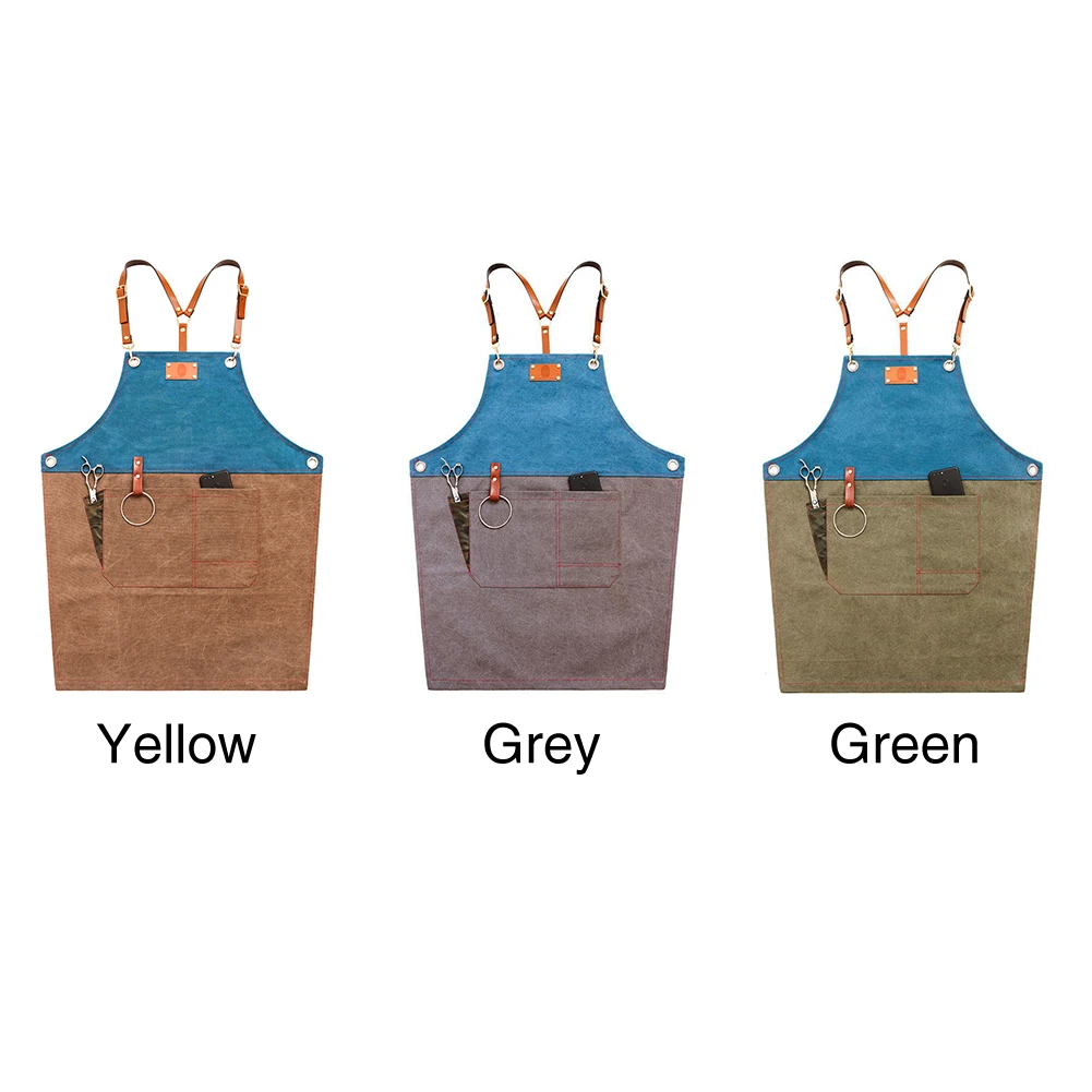 Мужской кухонный фартук официанта для дома практичный Кухонный Фартук из