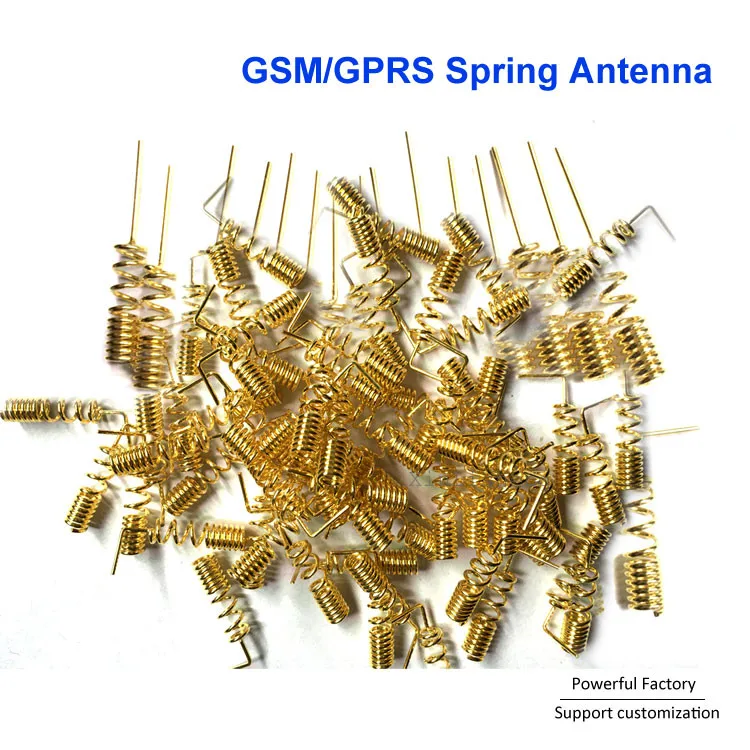 GSM пружинная антенна латунный материал 900/1800 МГц 915 спиральная сварочная плата PCB
