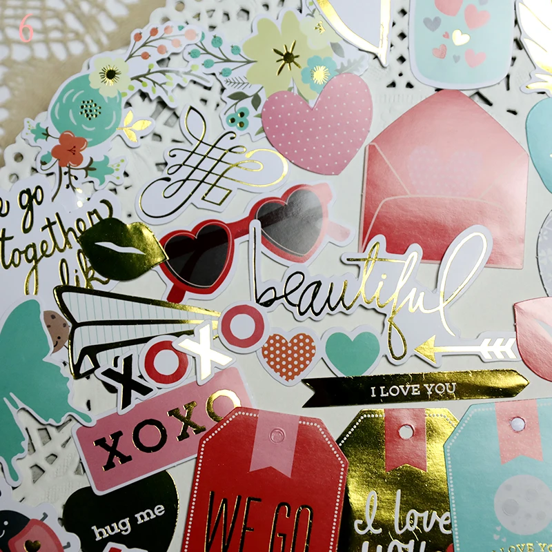 44 шт. картонные наклейки для скрапбукинга | Дом и сад