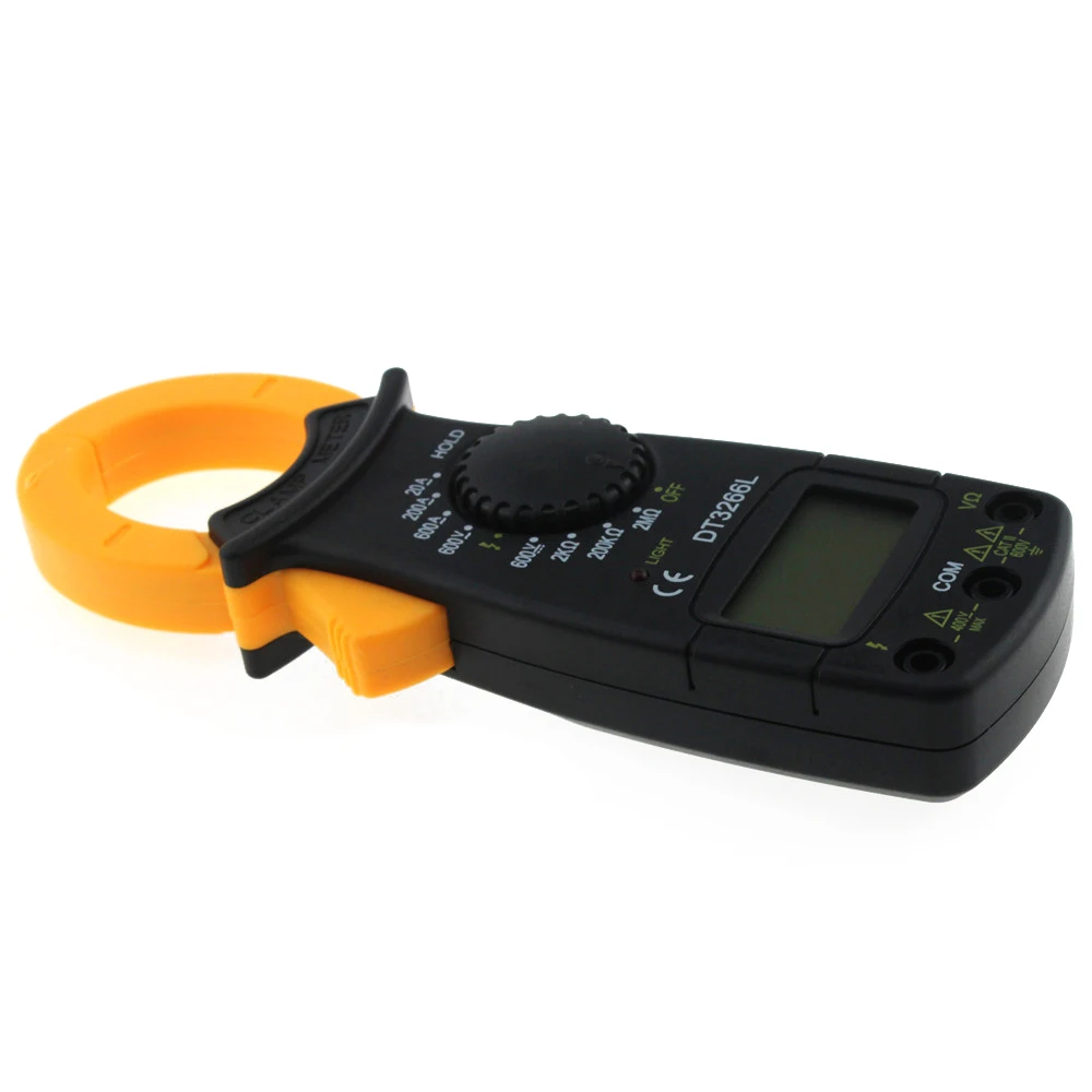 MYLB-ANENG DT3266L AC / DC Portable Handheld Digital Clamp Meter Multimeter Voltage Current Resistance Tester with | Инструменты