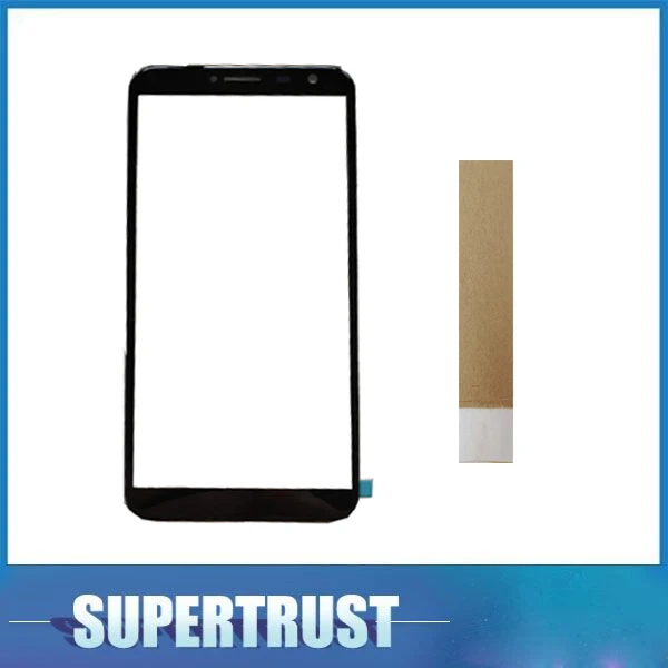 5.5&quot For Dexp G155 Front Outer Glass Lens Black Color With Tape Free | Mobile Phone Touch Panel